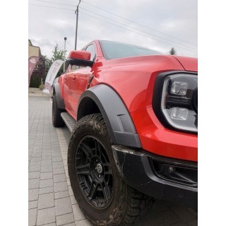 Poszerzenia błotników Ford Ranger Raptor 2023+ — +13 cm na stronę, szary mat
