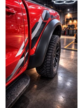 Poszerzenia błotników Ford Ranger Raptor 2023+ — +13 cm na stronę, szary mat