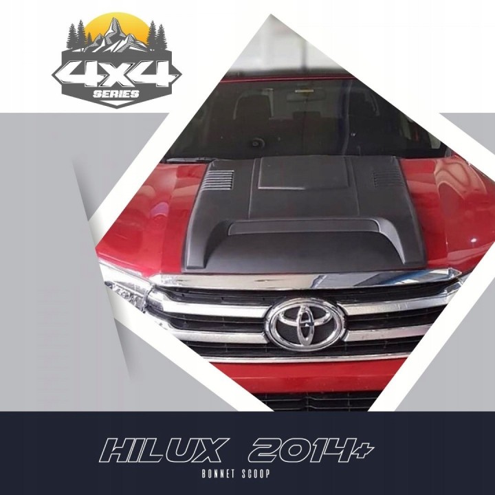 Nakładka maski (bonnet scoop) Toyota Hilux 2014+