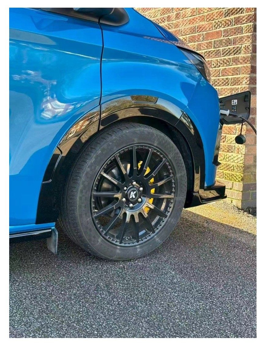 Listwy ozdobne błotników TopFire Ford Transit Custom 2022+ — komplet 12 elementów