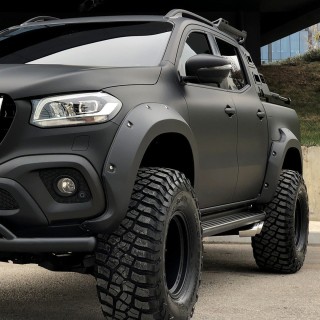 Poszerzenia błotników TopFire do Mercedes X-Class, komplet 4 szt.