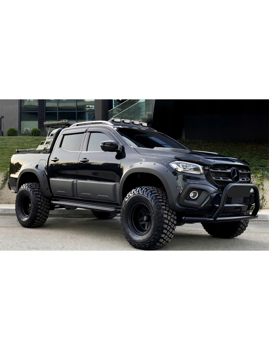 Poszerzenia błotników TopFire do Mercedes X-Class, komplet 4 szt.