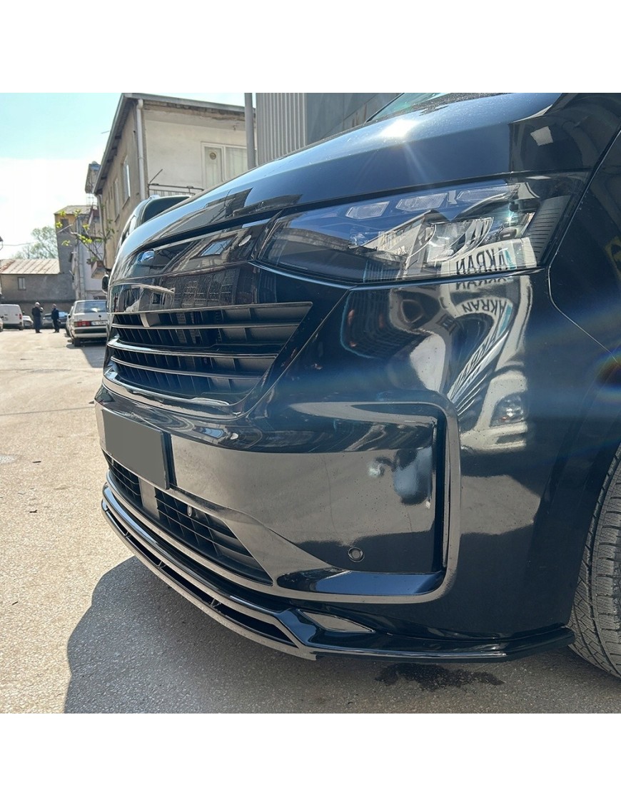 Spliter zderzaka przedniego VW Transporter T7 2024+ Version 2 (podwójny)