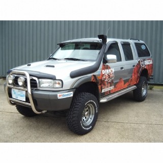 Snorkel Snakeman 4WD, lewa strona — Mazda B Series, Ford Ranger (SNSK7A) - ujęcie 2
