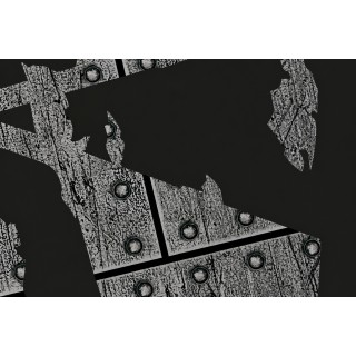 Panele ochronne Jeep Wrangler JLU 4D — wzór 29star, montaż na stałe