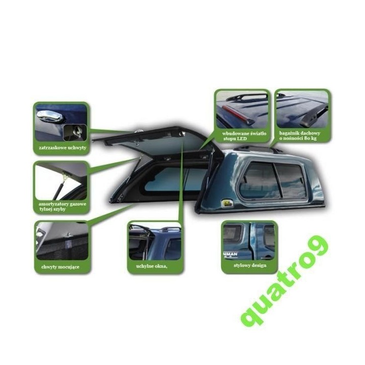 Amortyzator Ironman 4x4 — Mitsubishi L200 (CANOPY005A) - ujęcie 2