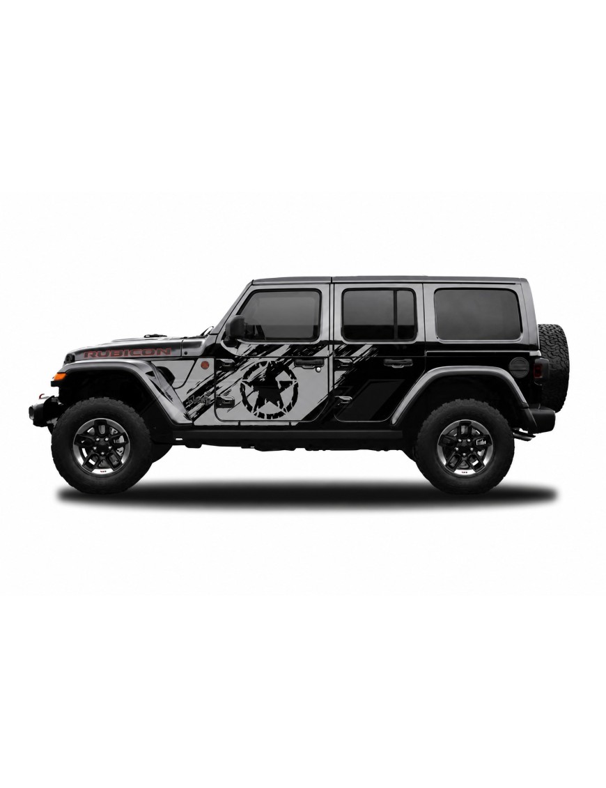Panele ochronne 31star – Jeep Wrangler JL Unlimited (4-drzwiowy)