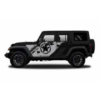 Panele ochronne 31star – Jeep Wrangler JK Unlimited (4-drzwiowy) - ujęcie 2