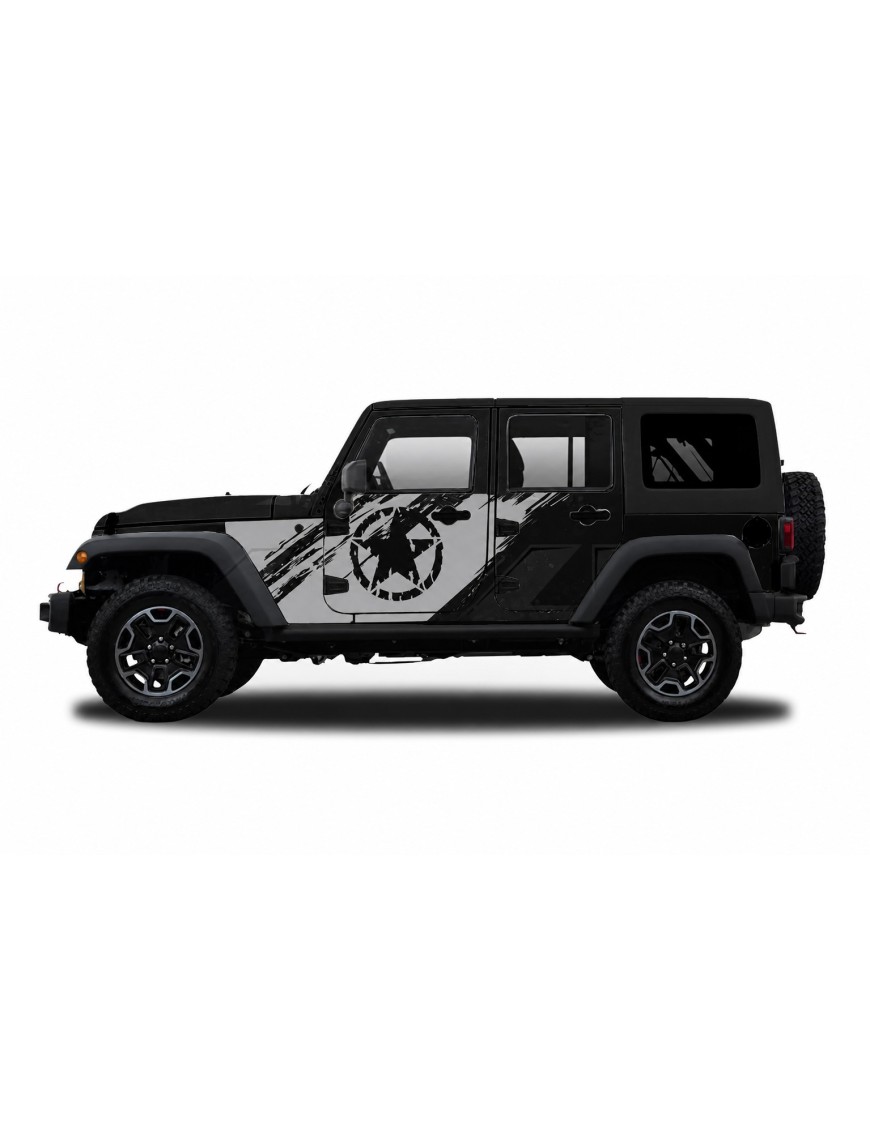 Panele ochronne 31star – Jeep Wrangler JK Unlimited (4-drzwiowy)
