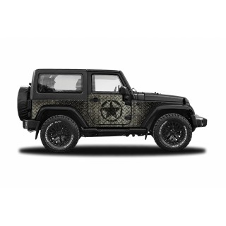 Panele ochronne 31star – Jeep Wrangler JK (2-drzwiowy) - ujęcie 2