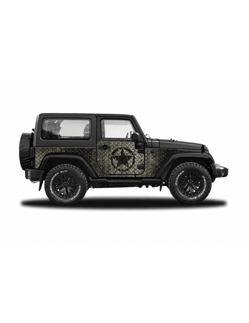 Panele ochronne 31star – Jeep Wrangler JK (2-drzwiowy)