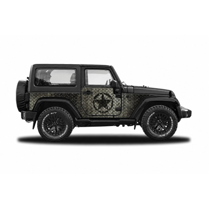 Panele ochronne 31star – Jeep Wrangler JK (2-drzwiowy) - ujęcie 2