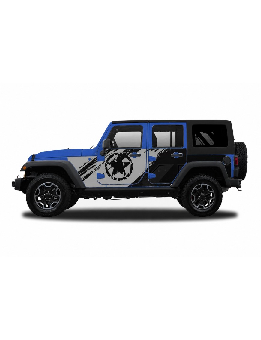 Panele ochronne 31star – Jeep Wrangler JK Unlimited (4-drzwiowy)