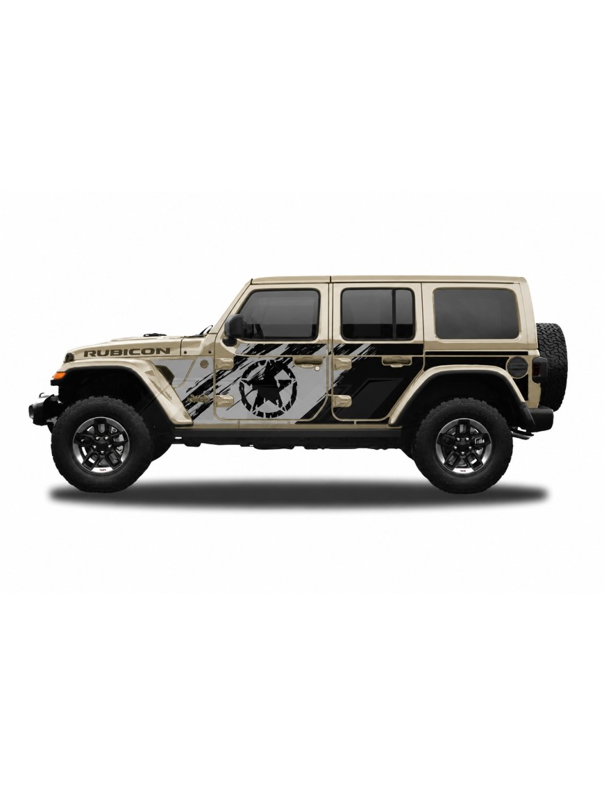 Panele ochronne 31star – Jeep Wrangler JL Unlimited (4-drzwiowy)