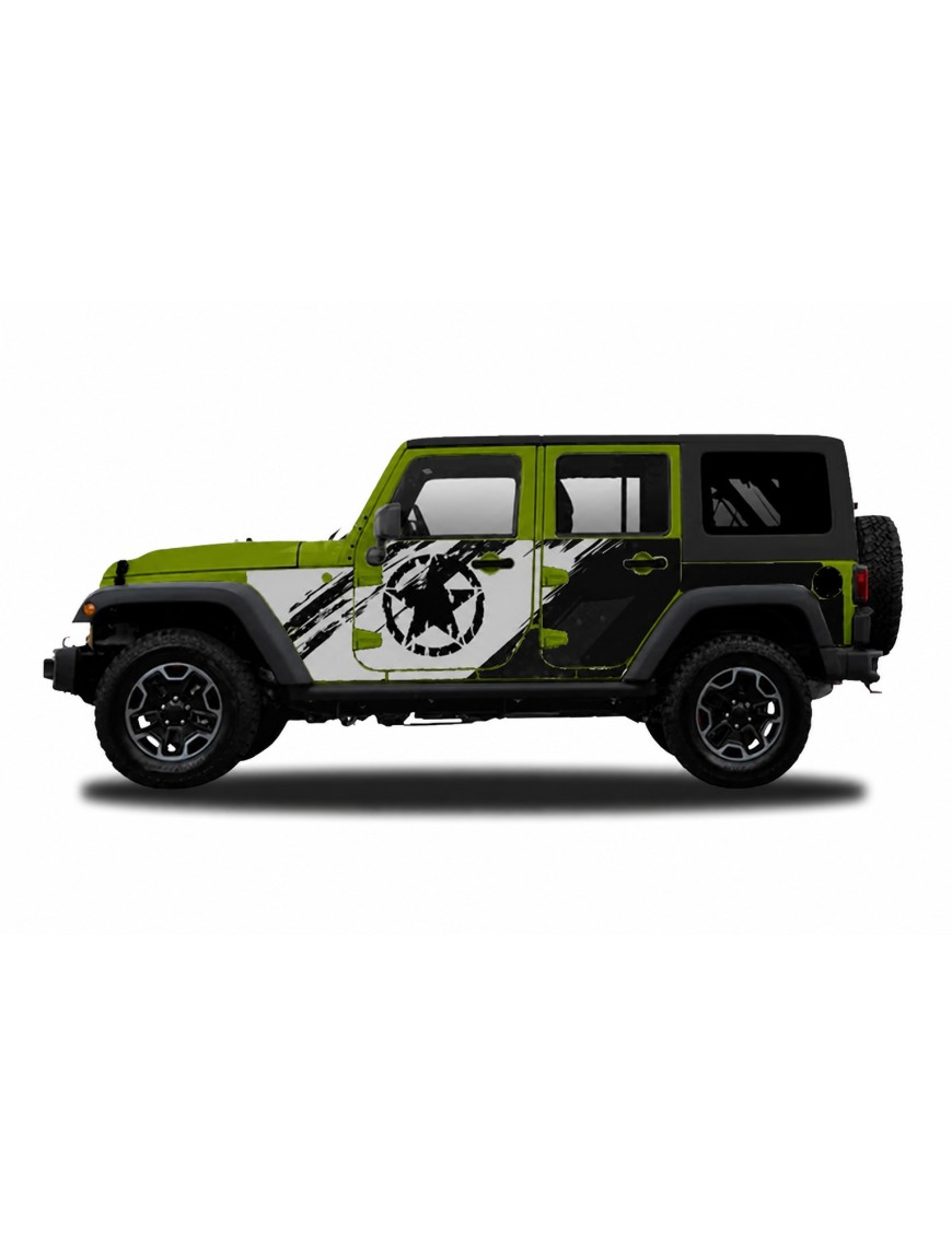 Panele ochronne 31star – Jeep Wrangler JK Unlimited (4-drzwiowy)