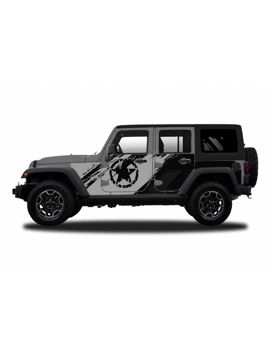 Panele ochronne 31star – Jeep Wrangler JK Unlimited (4-drzwiowy)