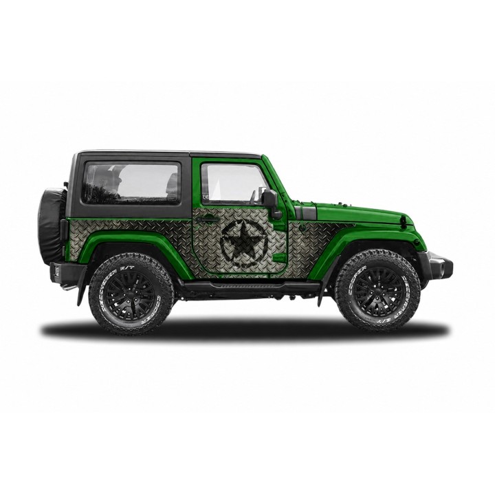 Panele ochronne 31star – Jeep Wrangler JK (2-drzwiowy) - ujęcie 5