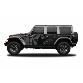Panele ochronne 32star – Jeep Wrangler JL Unlimited (4-drzwiowy) - ujęcie 2