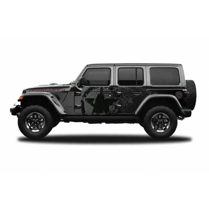 Panele ochronne 32star – Jeep Wrangler JL Unlimited (4-drzwiowy) - ujęcie 2