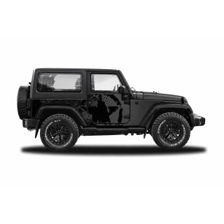 Panele ochronne 32star – Jeep Wrangler JK (2-drzwiowy) - ujęcie 2