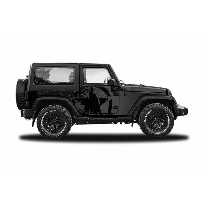 Panele ochronne 32star – Jeep Wrangler JK (2-drzwiowy) - ujęcie 2