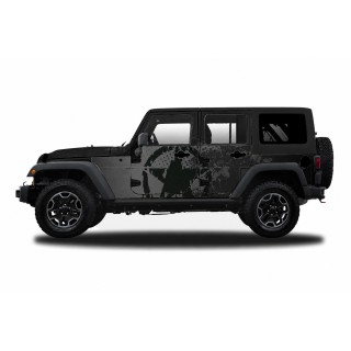 Panele ochronne 32star – Jeep Wrangler JK Unlimited (4-drzwiowy) - ujęcie 2