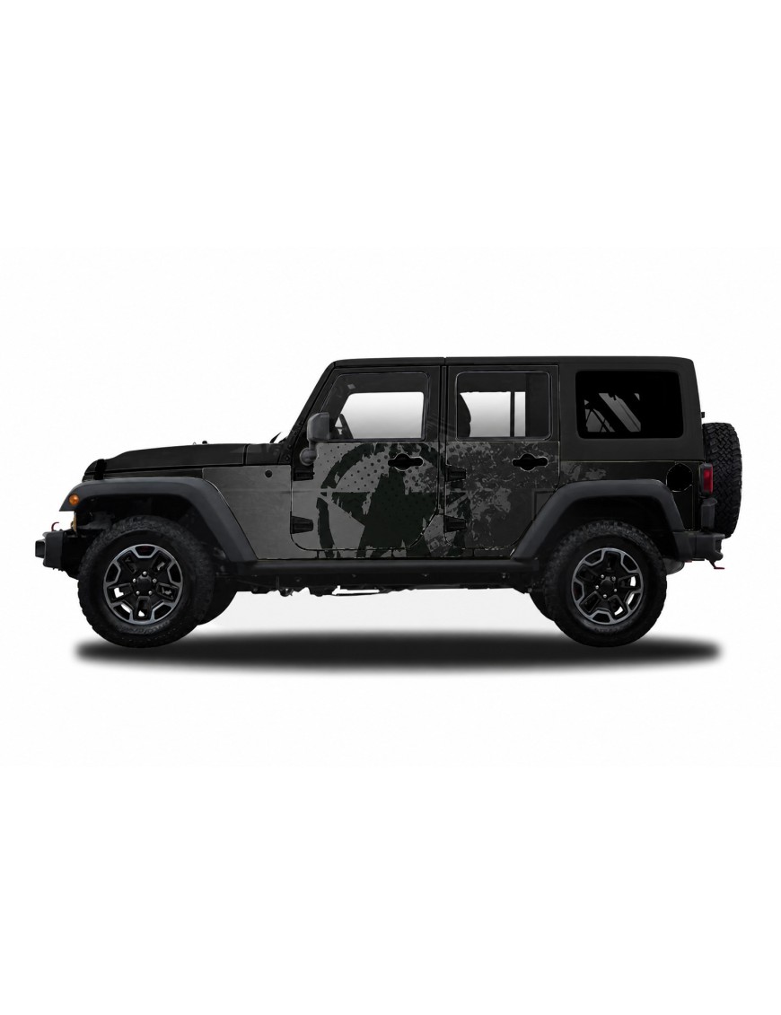 Panele ochronne 32star – Jeep Wrangler JK Unlimited (4-drzwiowy)