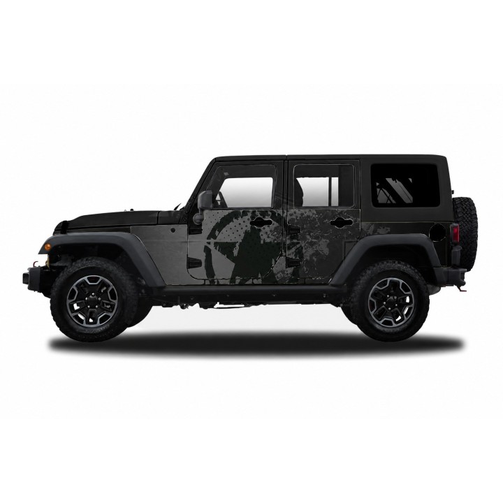 Panele ochronne 32star – Jeep Wrangler JK Unlimited (4-drzwiowy) - ujęcie 2