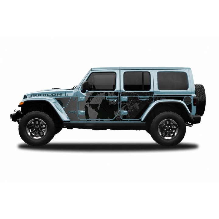 Panele ochronne 32star – Jeep Wrangler JL Unlimited (4-drzwiowy) - ujęcie 4