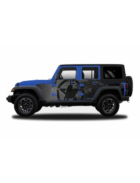 Panele ochronne 32star – Jeep Wrangler JK Unlimited (4-drzwiowy)