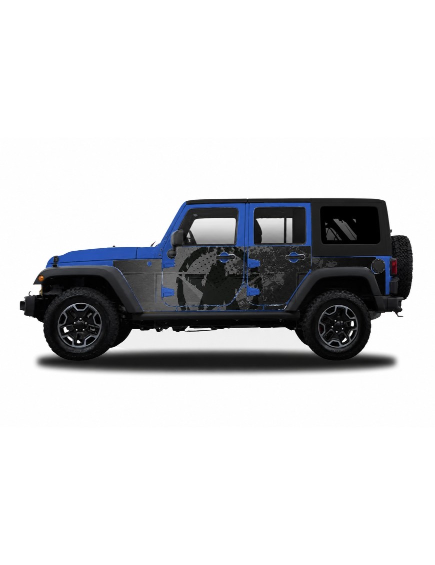 Panele ochronne 32star – Jeep Wrangler JK Unlimited (4-drzwiowy)