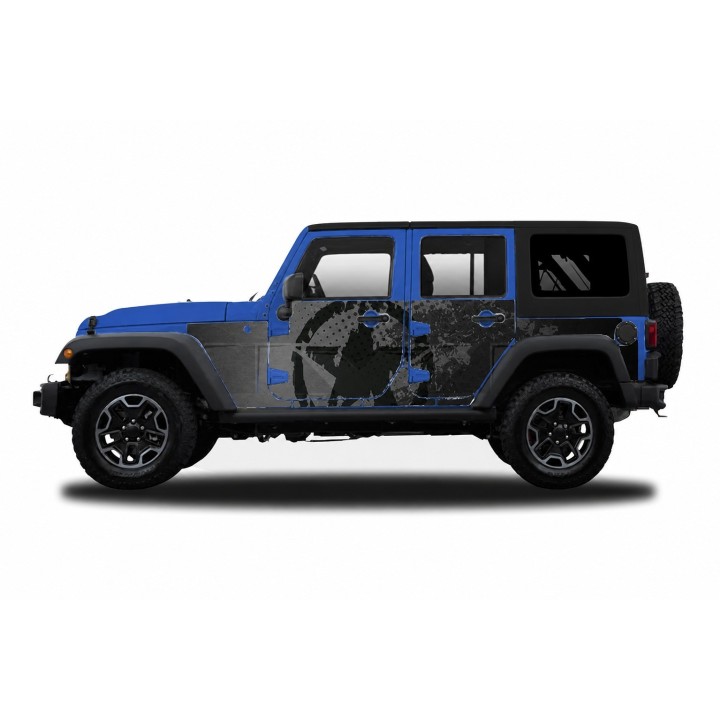 Panele ochronne 32star – Jeep Wrangler JK Unlimited (4-drzwiowy) - ujęcie 3