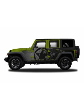 Panele ochronne 32star – Jeep Wrangler JK Unlimited (4-drzwiowy)