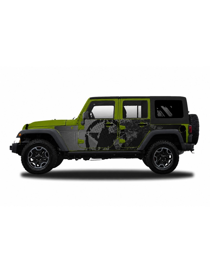 Panele ochronne 32star – Jeep Wrangler JK Unlimited (4-drzwiowy)