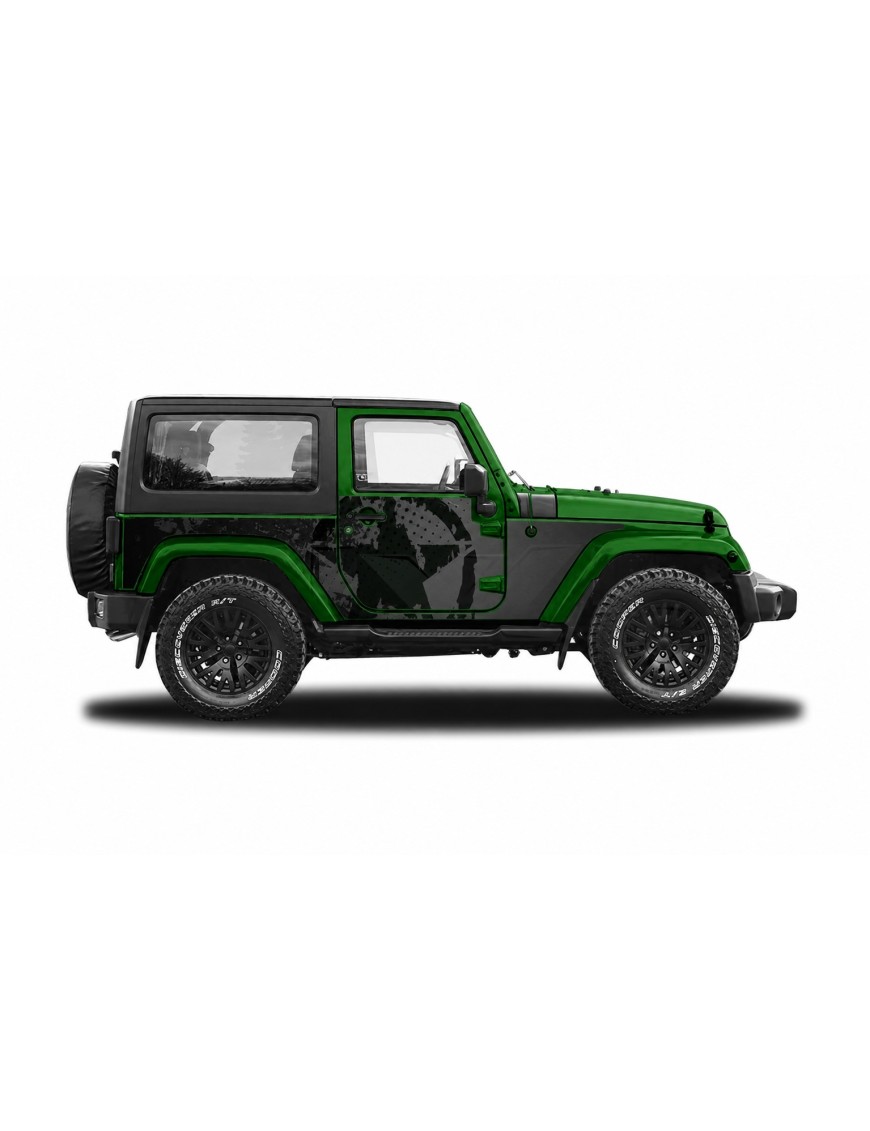 Panele ochronne 32star – Jeep Wrangler JK (2-drzwiowy)