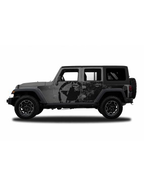 Panele ochronne 32star – Jeep Wrangler JK Unlimited (4-drzwiowy)