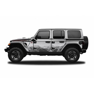 Panele ochronne 35mountains – Jeep Wrangler JL Unlimited (4-drzwiowy) - ujęcie 2