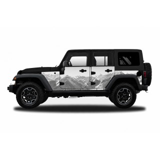 Panele ochronne 35mountains – Jeep Wrangler JK Unlimited (4-drzwiowy) - ujęcie 2