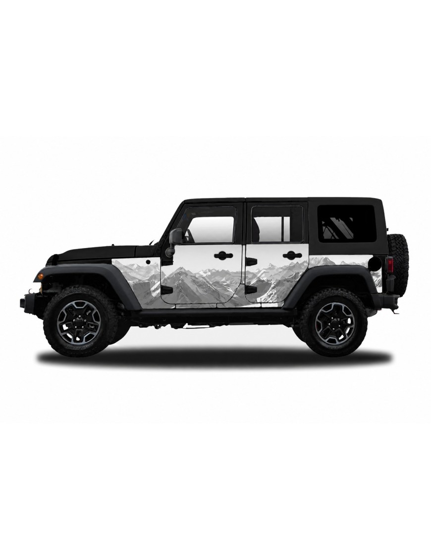 Panele ochronne 35mountains – Jeep Wrangler JK Unlimited (4-drzwiowy)