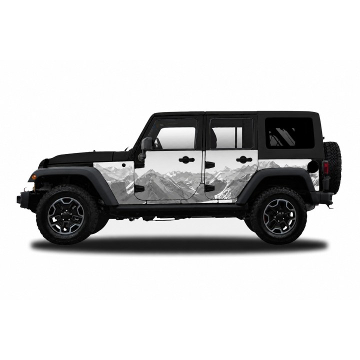 Panele ochronne 35mountains – Jeep Wrangler JK Unlimited (4-drzwiowy) - ujęcie 2