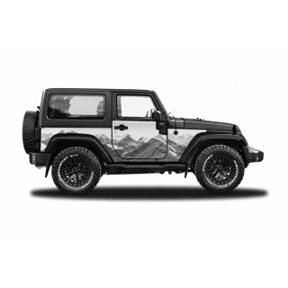 Panele ochronne 35mountains – Jeep Wrangler JK (2-drzwiowy) - ujęcie 2