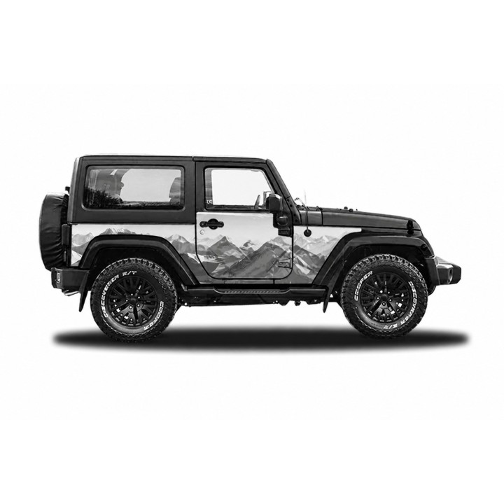 Panele ochronne 35mountains – Jeep Wrangler JK (2-drzwiowy) - ujęcie 2