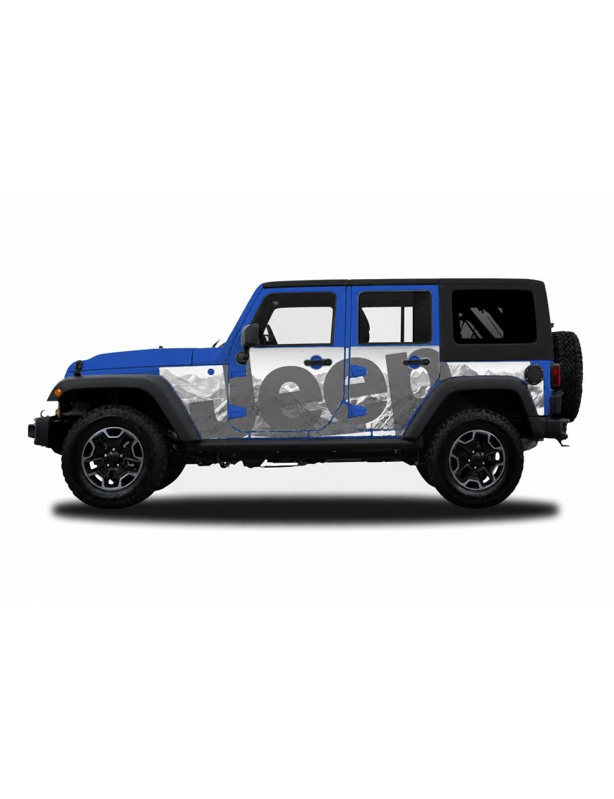 Panele ochronne 35mountains – Jeep Wrangler JK Unlimited (4-drzwiowy)