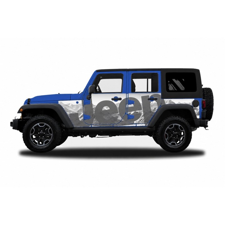 Panele ochronne 35mountains – Jeep Wrangler JK Unlimited (4-drzwiowy) - ujęcie 3