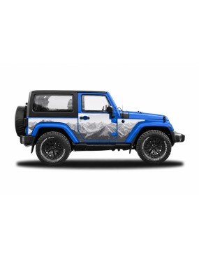 Panele ochronne 35mountains – Jeep Wrangler JK (2-drzwiowy)