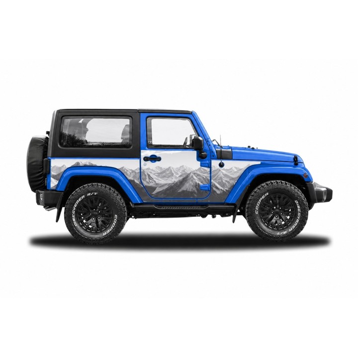 Panele ochronne 35mountains – Jeep Wrangler JK (2-drzwiowy) - ujęcie 3