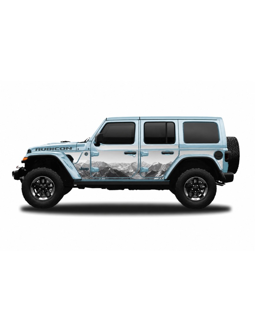 Panele ochronne 35mountains – Jeep Wrangler JL Unlimited (4-drzwiowy)