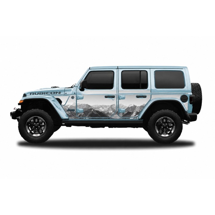 Panele ochronne 35mountains – Jeep Wrangler JL Unlimited (4-drzwiowy) - ujęcie 4