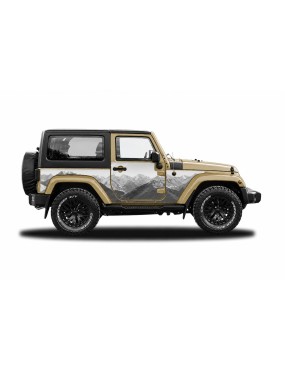 Panele ochronne 35mountains – Jeep Wrangler JK (2-drzwiowy)