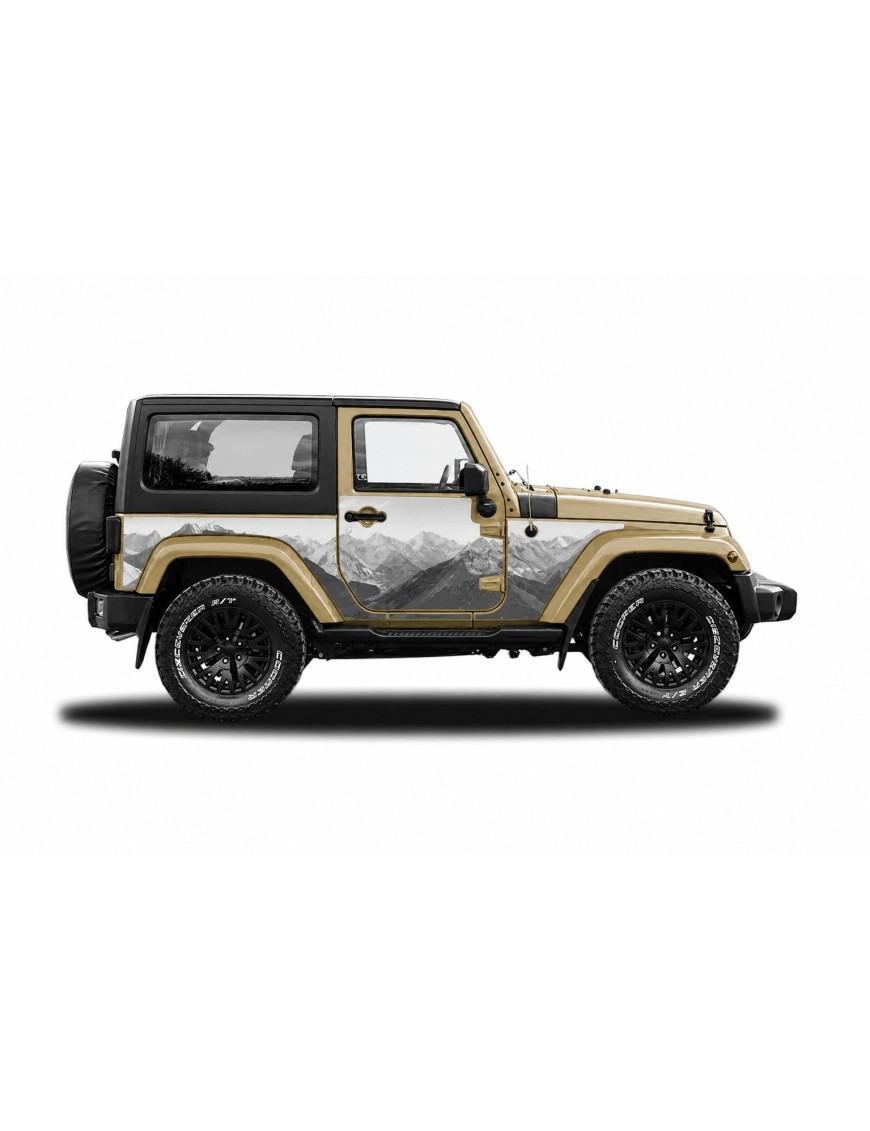 Panele ochronne 35mountains – Jeep Wrangler JK (2-drzwiowy)